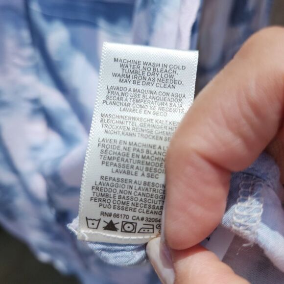 Anthropologie cloth&stone printed classic button down - Picture 5 of 10